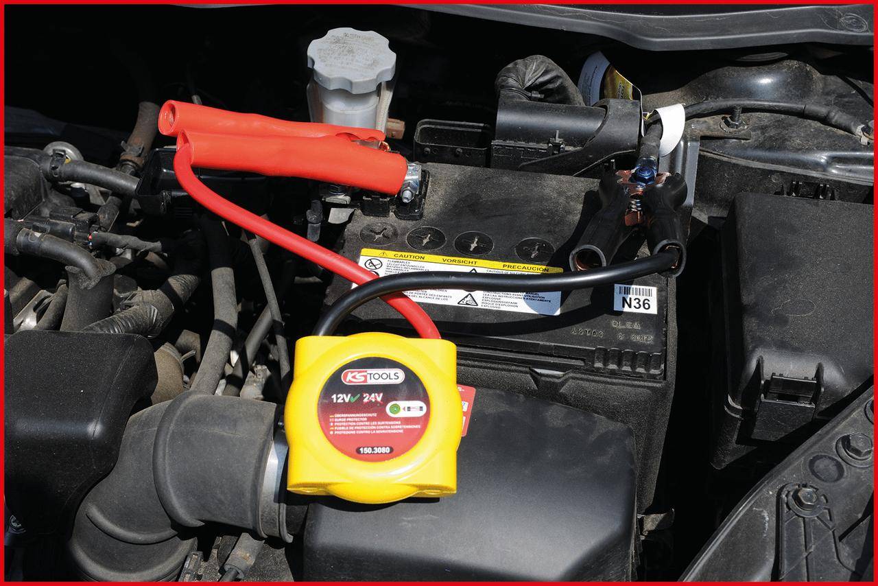 KS TOOLS Elektronischer berspannungsschutz, 12/24V