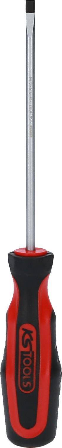 KS TOOLS ERGOTORQUEplus Schlitz-Schraubendreher, 4mm, 180mm lang (159.1004)