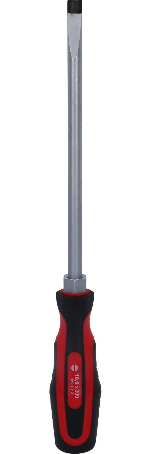KS TOOLS ERGOTORQUEplus Schlitz-Schraubendreher, 10mm, 315mm lang