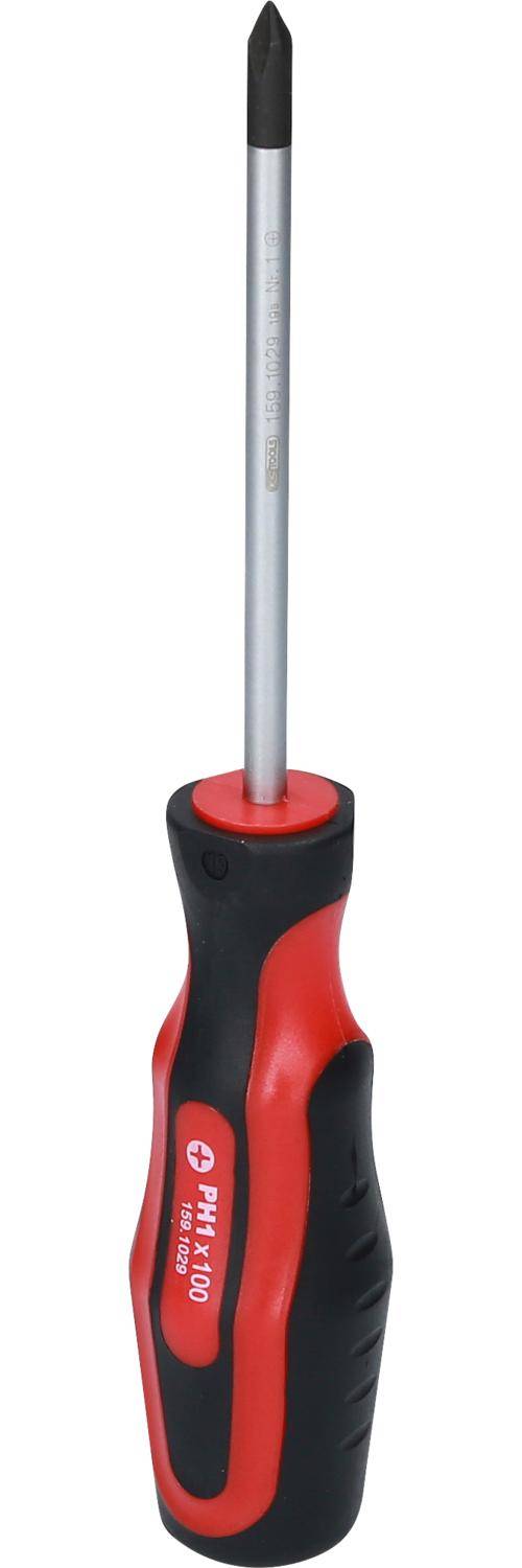 KS TOOLS ERGOTORQUEplus Schraubendreher, PH1, 205mm