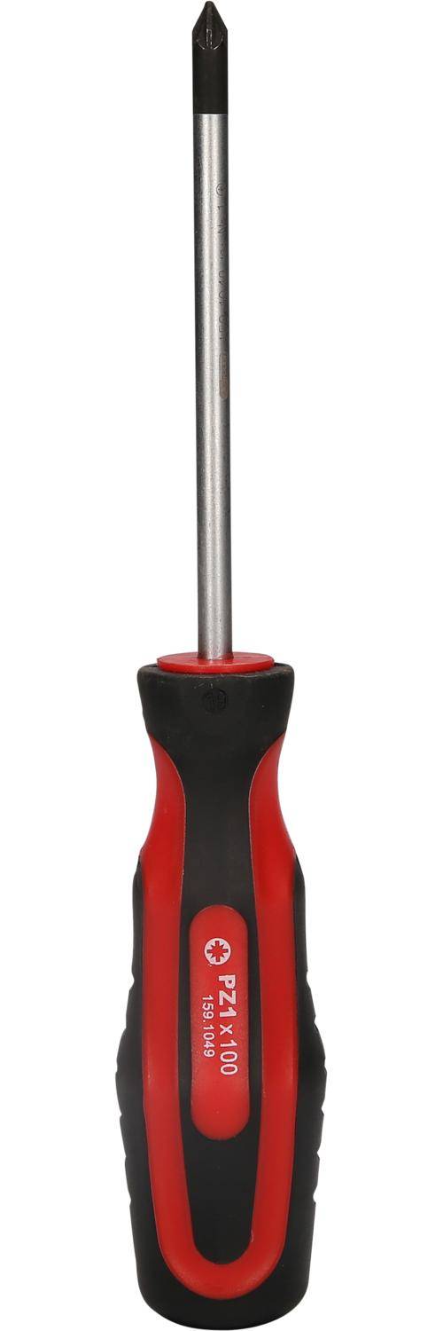 KS TOOLS ERGOTORQUEplus Schraubendreher, PZ1, 205mm