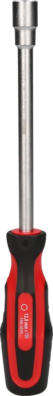 KS TOOLS ERGOTORQUEplus Stecknuss-Schraubendreher, 12mm (159.1210)