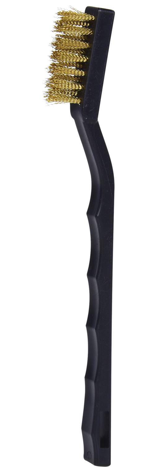 KS TOOLS Messingdraht Zndkerzen-Drahtbrste-2-reihig, 170mm