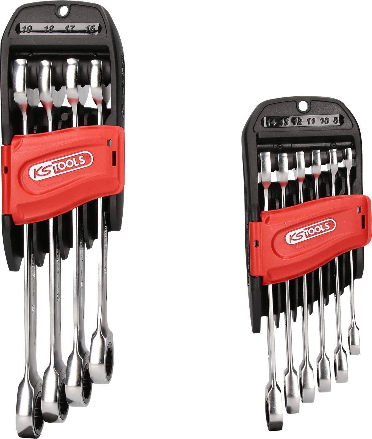 KS TOOLS GEARplus Ratschenringmaulschlssel-Satz, 10-tlg