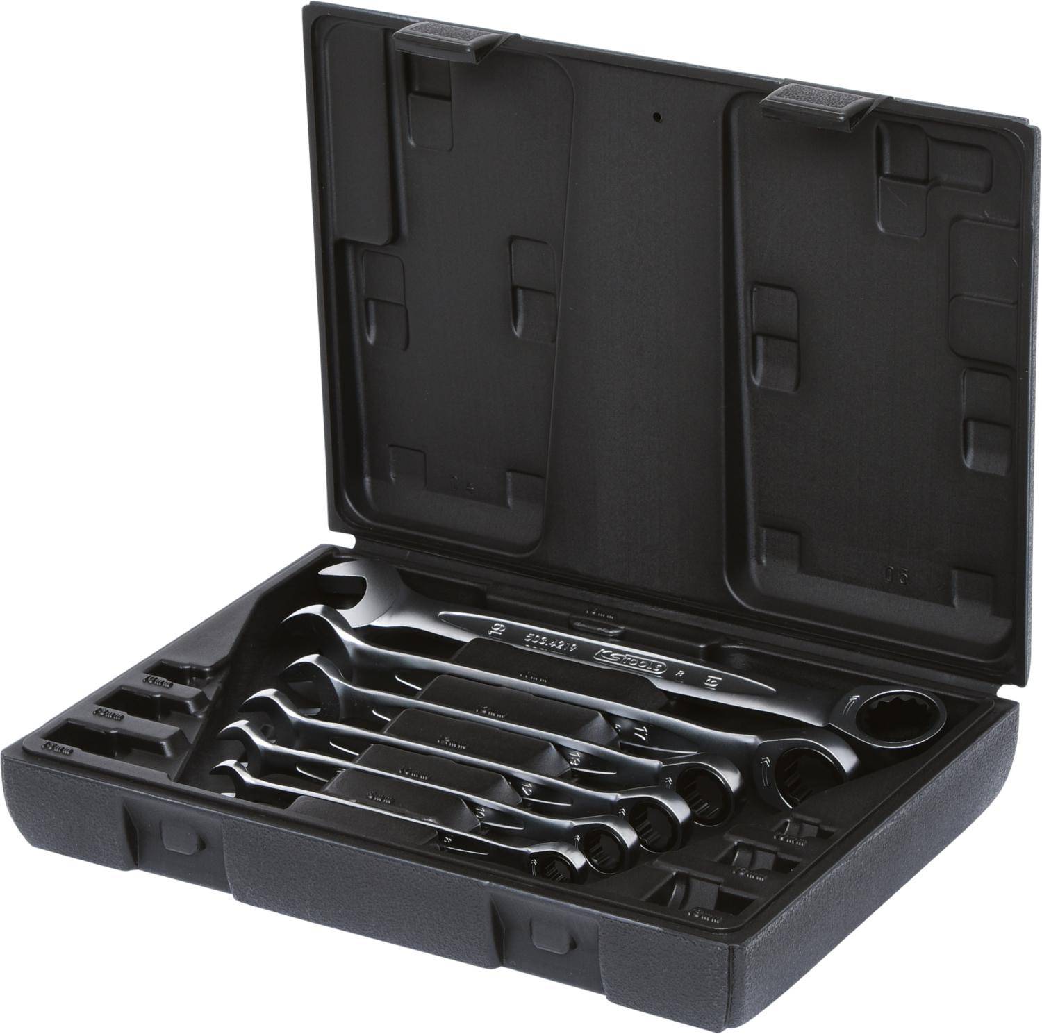 KS TOOLS GEARplus Ratschenringmaulschlssel-Satz, 6-tlg