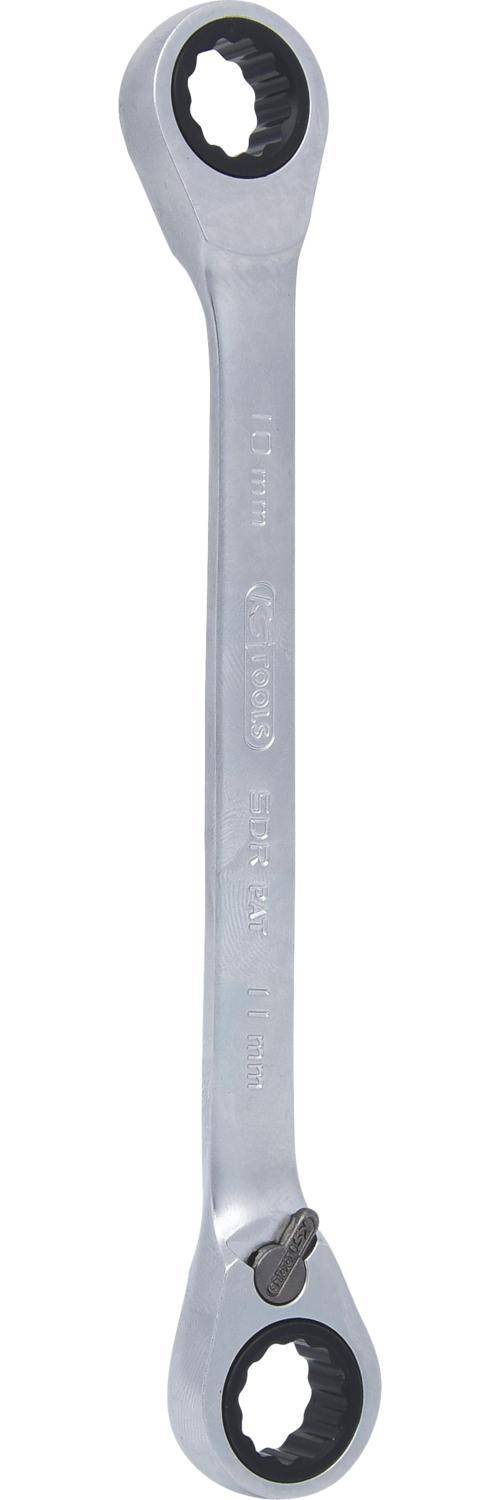 KS TOOLS GEARplus Doppel-Ratschenringschlssel umschaltbar 10x11mm