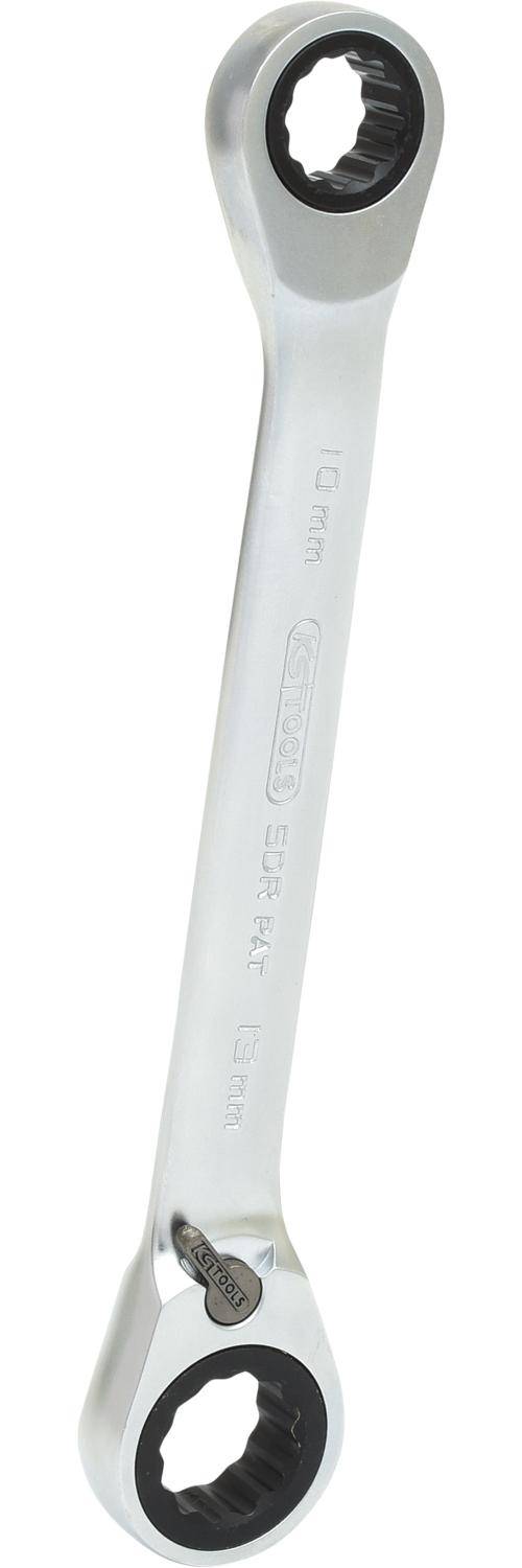 KS TOOLS GEARplus Doppel-Ratschenringschlssel umschaltbar 10x13mm