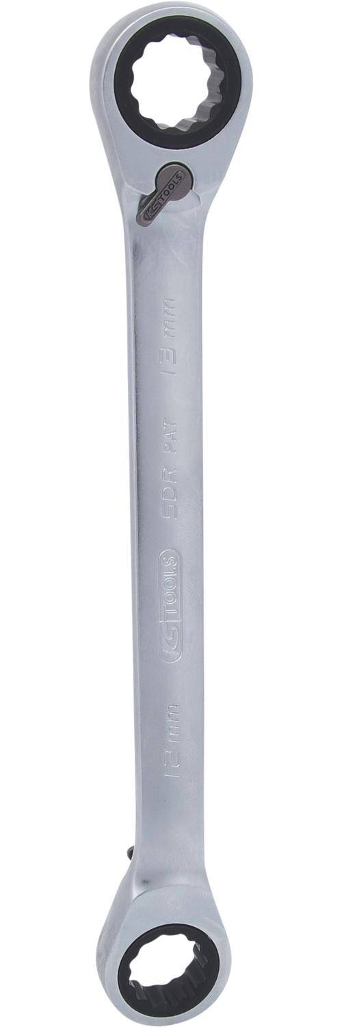 KS TOOLS GEARplus Doppel-Ratschenringschlssel umschaltbar 12x13mm