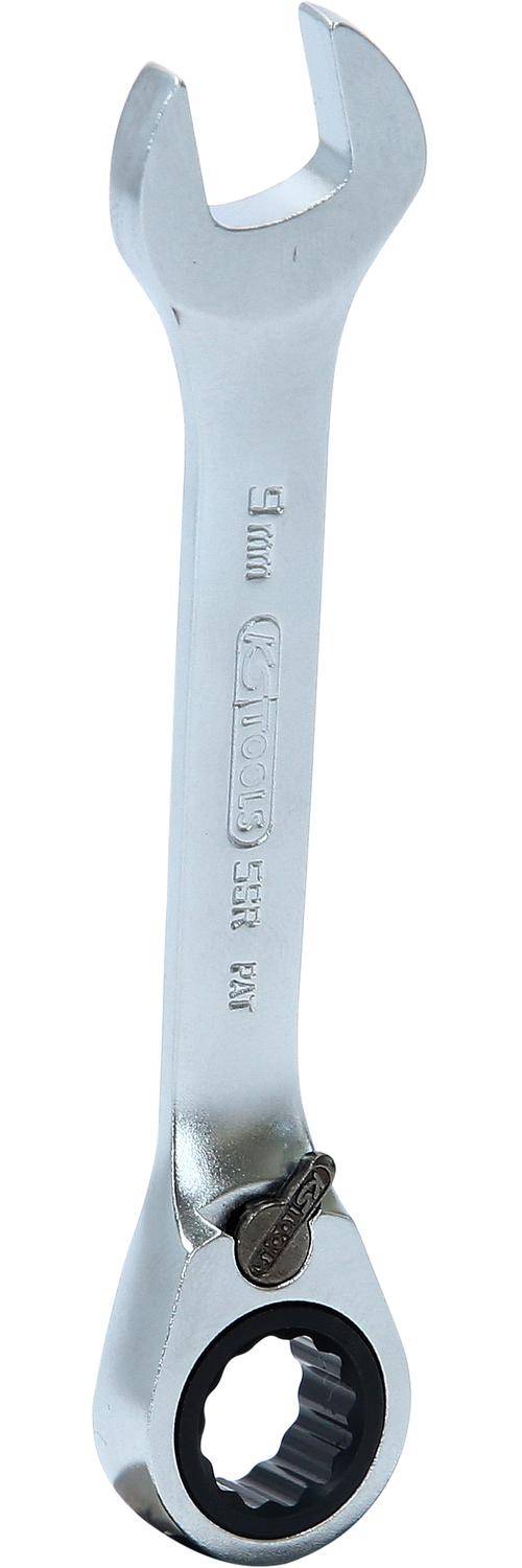 KS TOOLS GEARplus Ratschenringmaulschlssel, kurz, 9mm