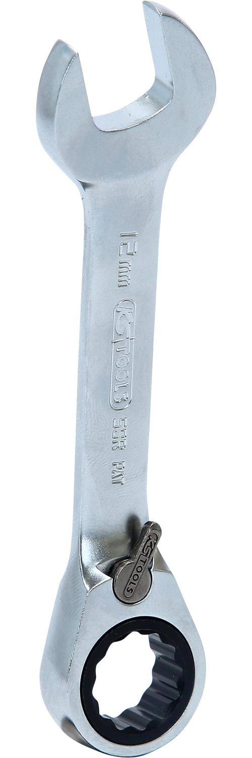 KS TOOLS GEARplus Ratschenringmaulschlssel, kurz, 12mm