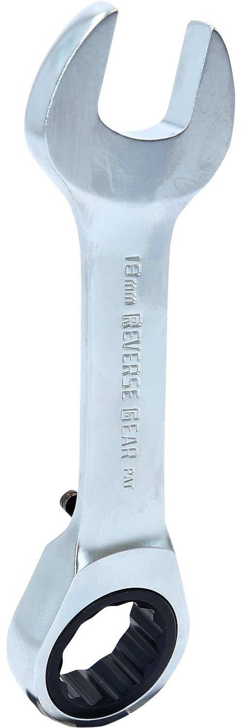 KS TOOLS GEARplus Ratschenringmaulschlüssel, kurz, 18mm