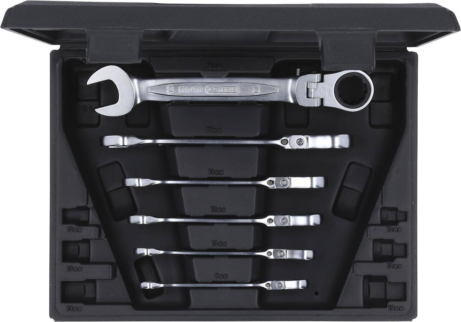 KS TOOLS GEARplus Gelenk-Ratschenringmaulschlssel-Satz,