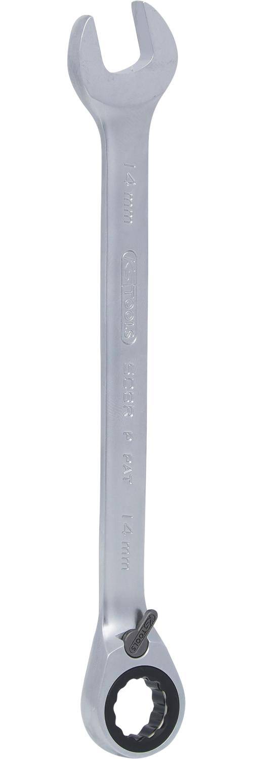 KS TOOLS GEARplus RINGSTOP-Ratschenringmaulschlssel, 14mm