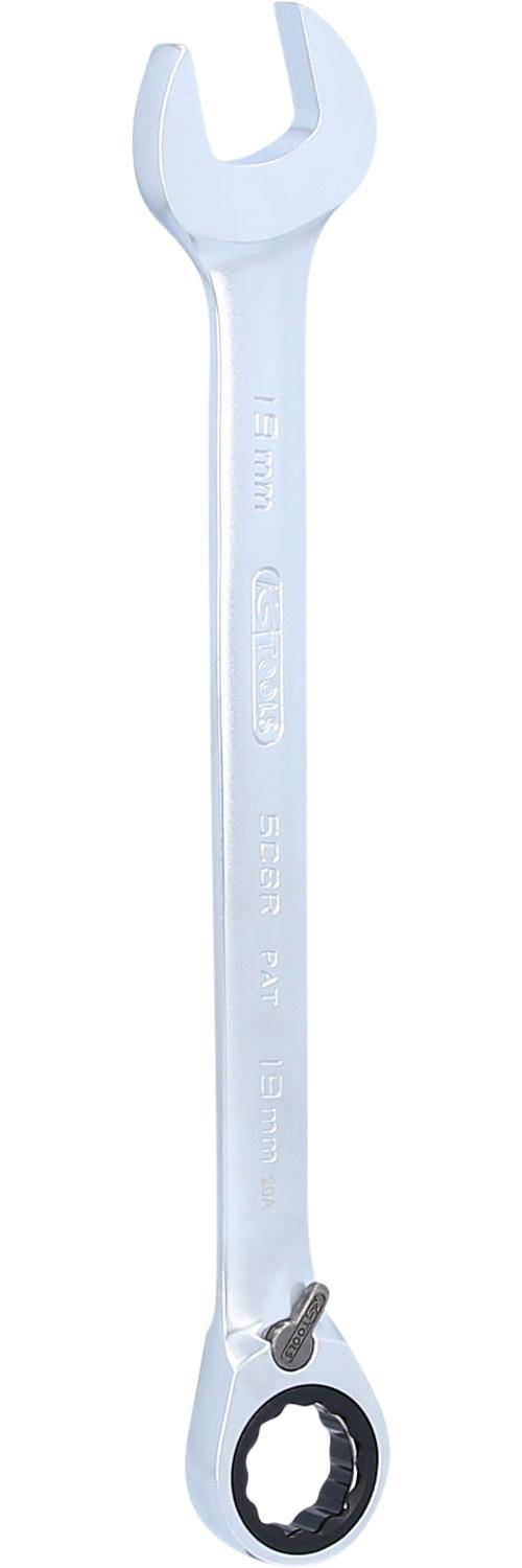 KS TOOLS GEARplus RINGSTOP-Ratschenringmaulschlssel, 19mm