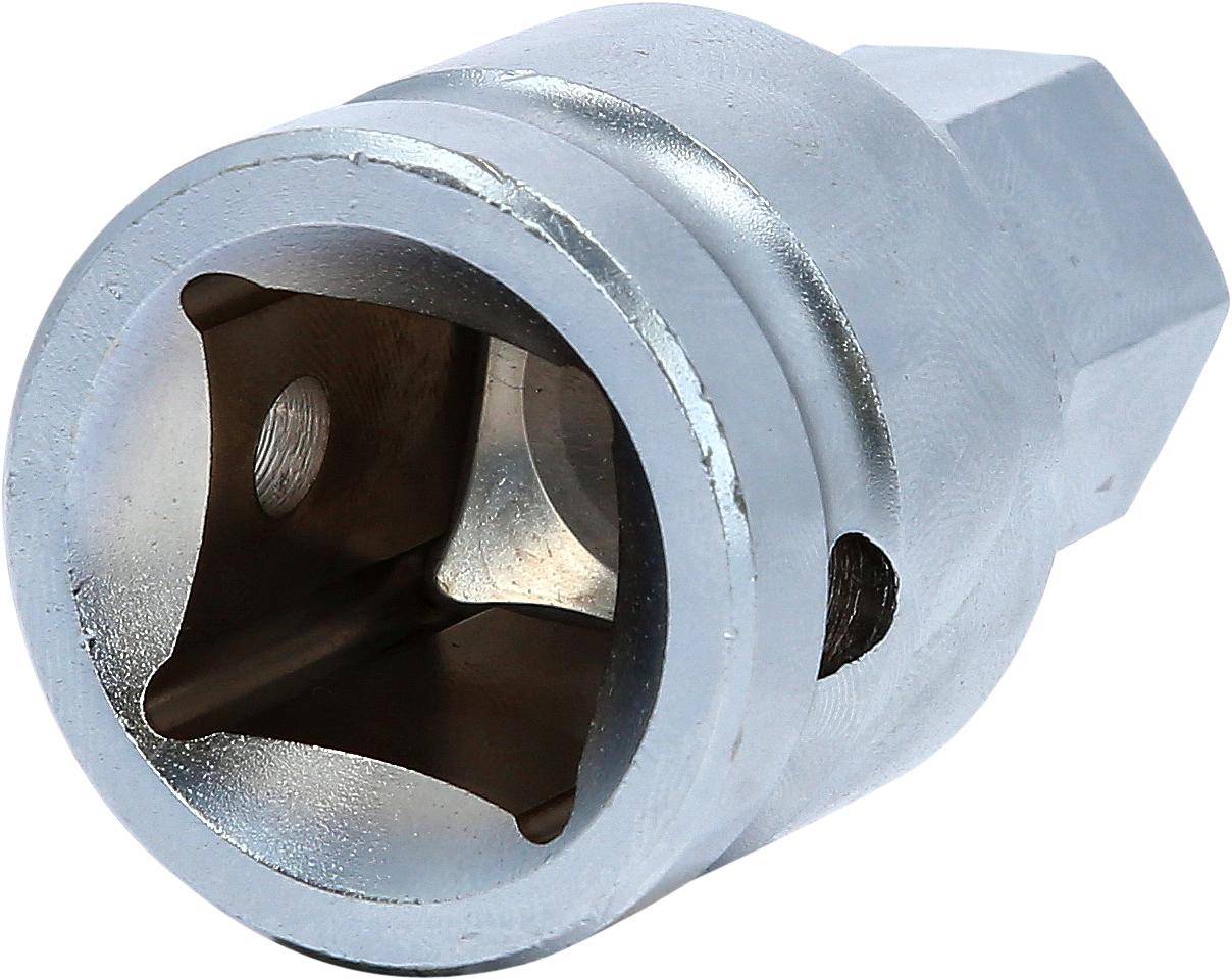 KS TOOLS 3/4" Kraft-Bit-Stecknuss Innensechskant kurz, 21mm