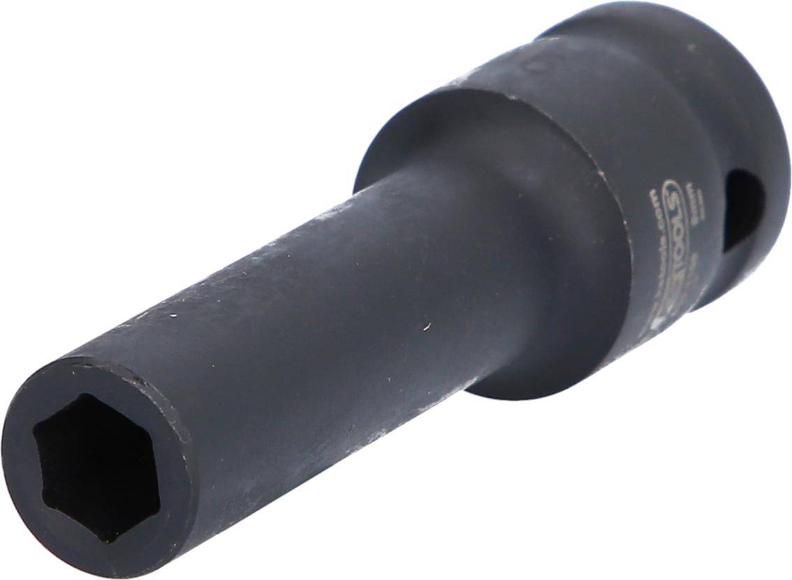 KS TOOLS 1/2" Sechskant-Kraft-Stecknuss, lang, 9mm