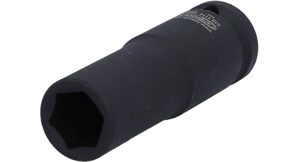 KS TOOLS 1/2" Sechskant-Kraft-Stecknuss, lang, 14mm