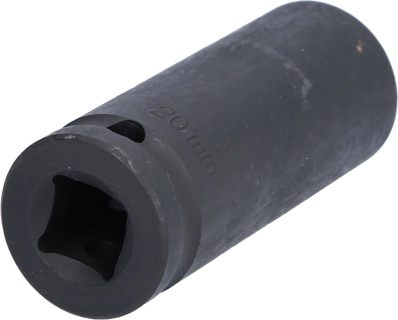 KS TOOLS 1/2" Sechskant-Kraft-Stecknuss, lang, 20mm