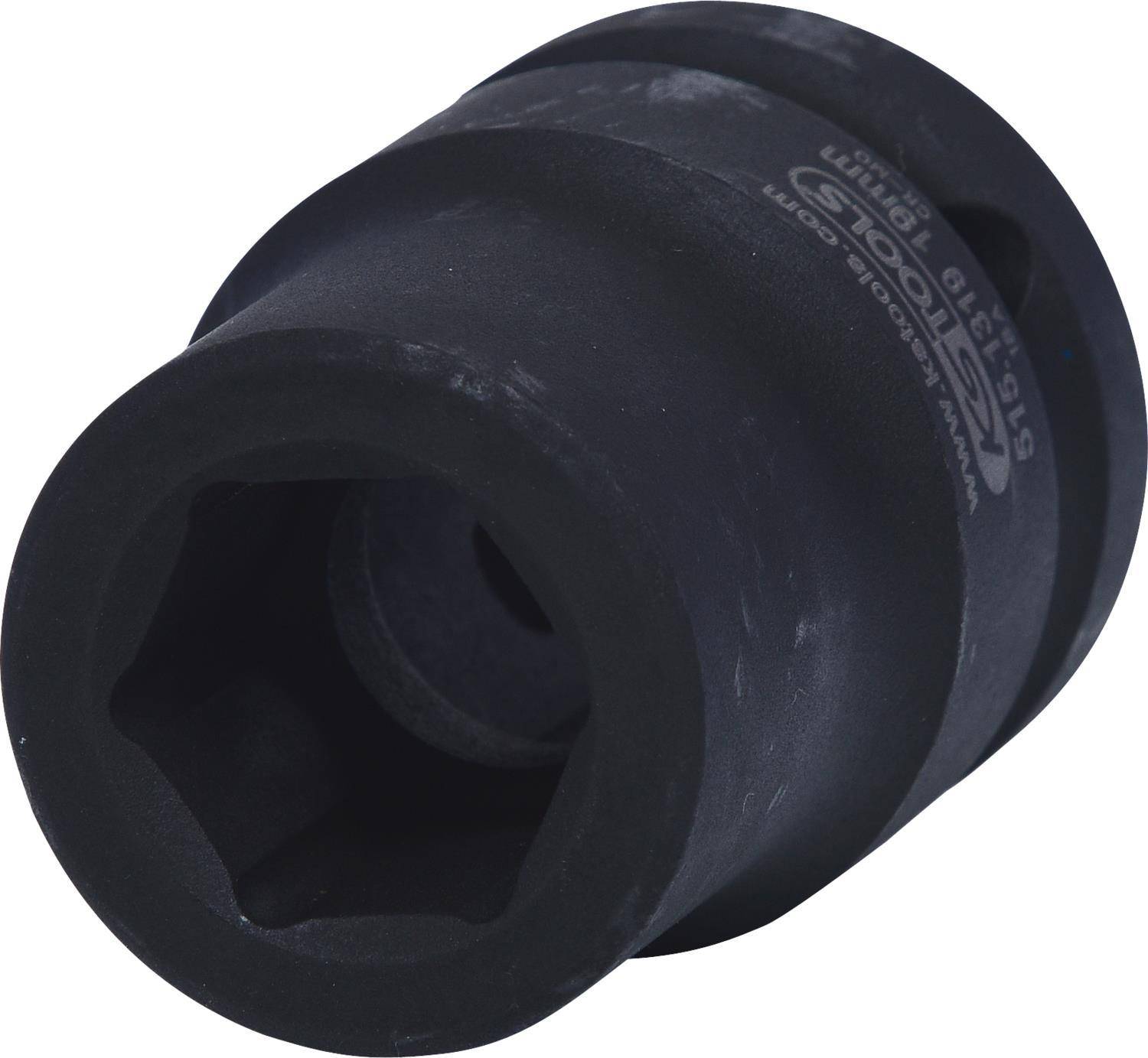 KS TOOLS 3/4'' Sechskant-Kraft-Stecknuss, kurz, 19mm (515.1319)