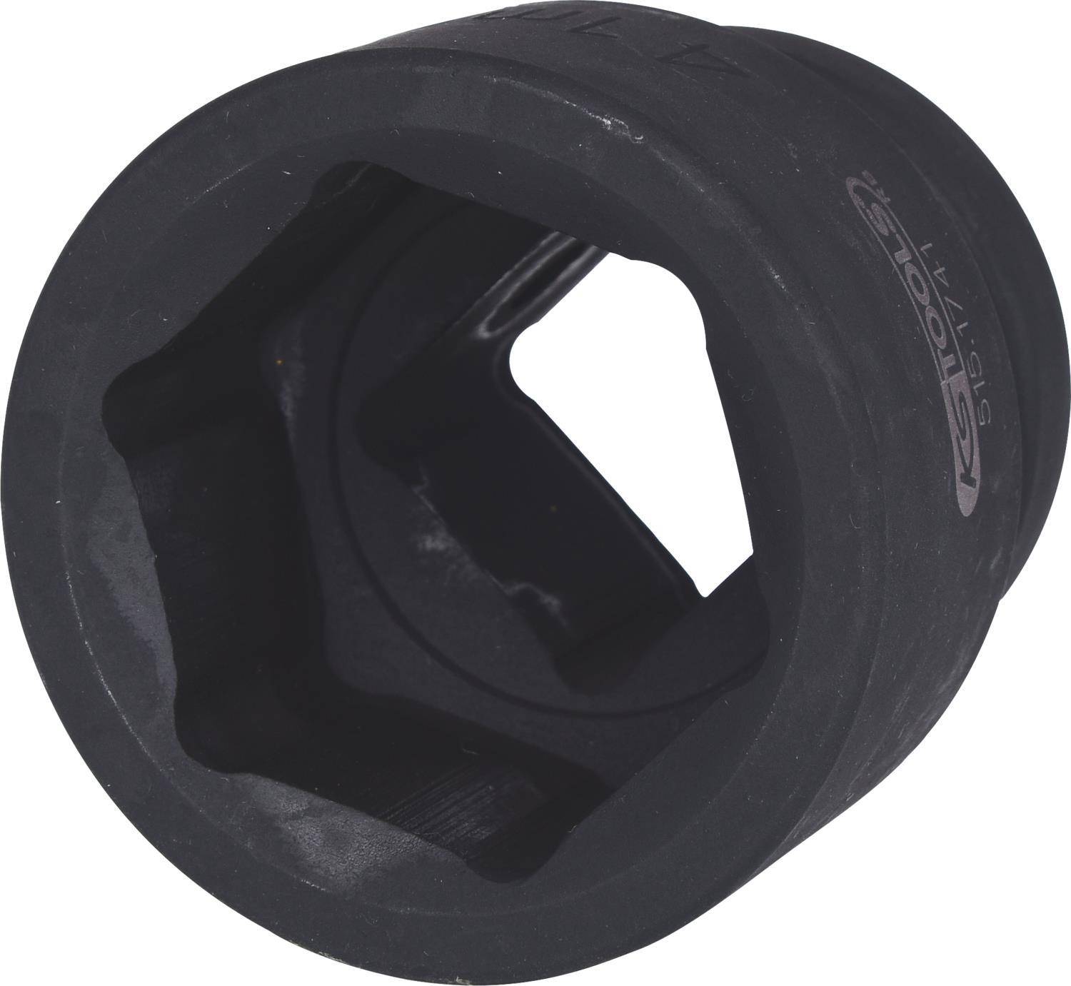 KS TOOLS Werkzeuge-Maschinen GmbH 3/4'' Sechskant-Kraft-Stecknuss, kurz, 41mm (515.1341)
