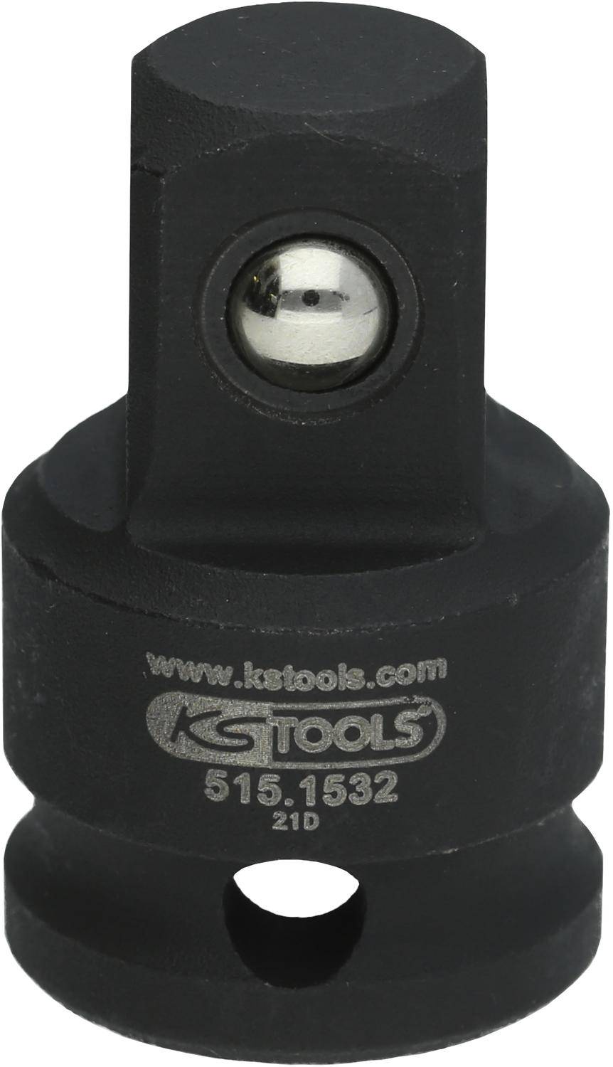 KS TOOLS 3/8" Kraft-Vergrerungsadapter, 3/8"F x 1/2"M
