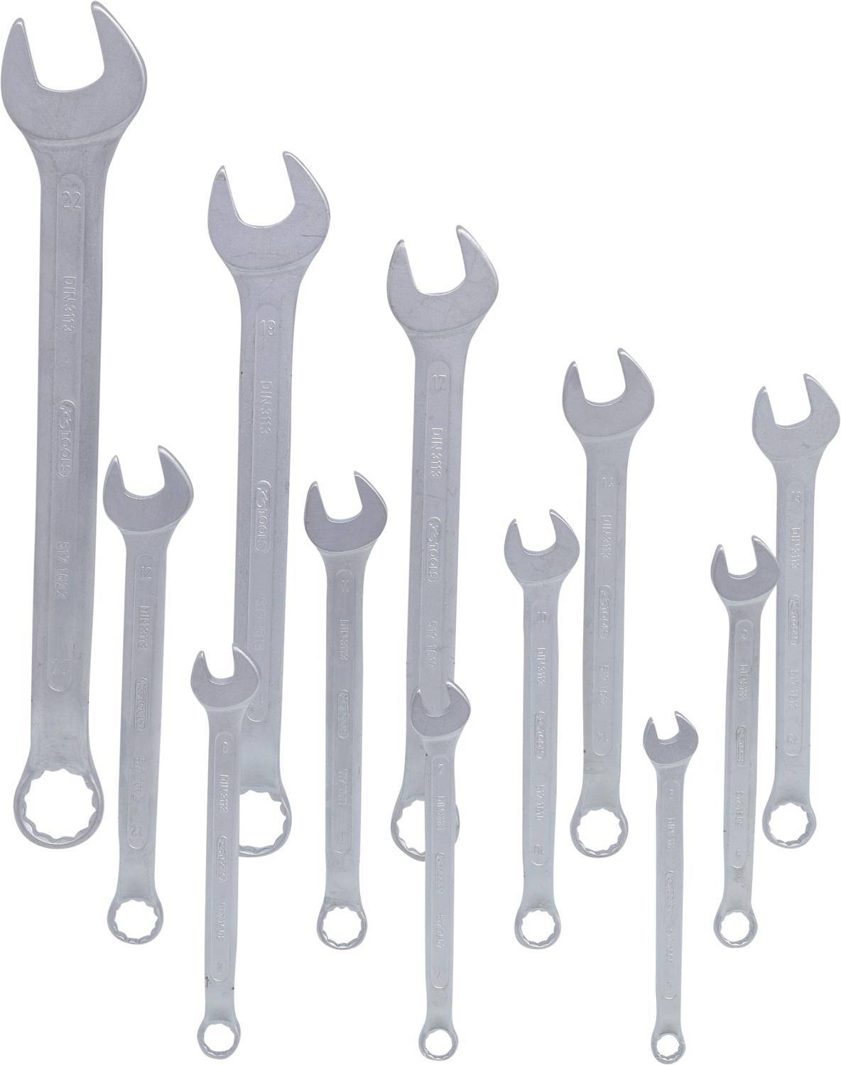 KS TOOLS Ringmaulschlssel-Satz, 12-tlg gekrpft, 6-22mm