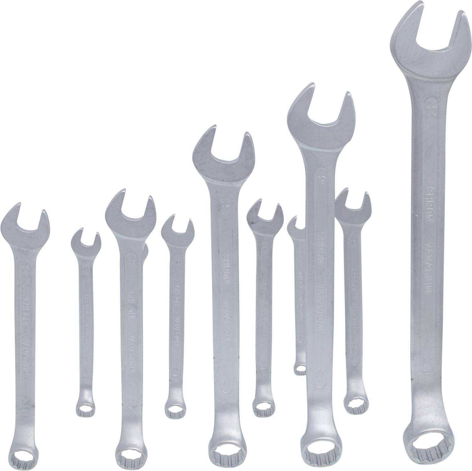 KS TOOLS Ringmaulschlssel-Satz, 12-tlg gekrpft, 6-22mm
