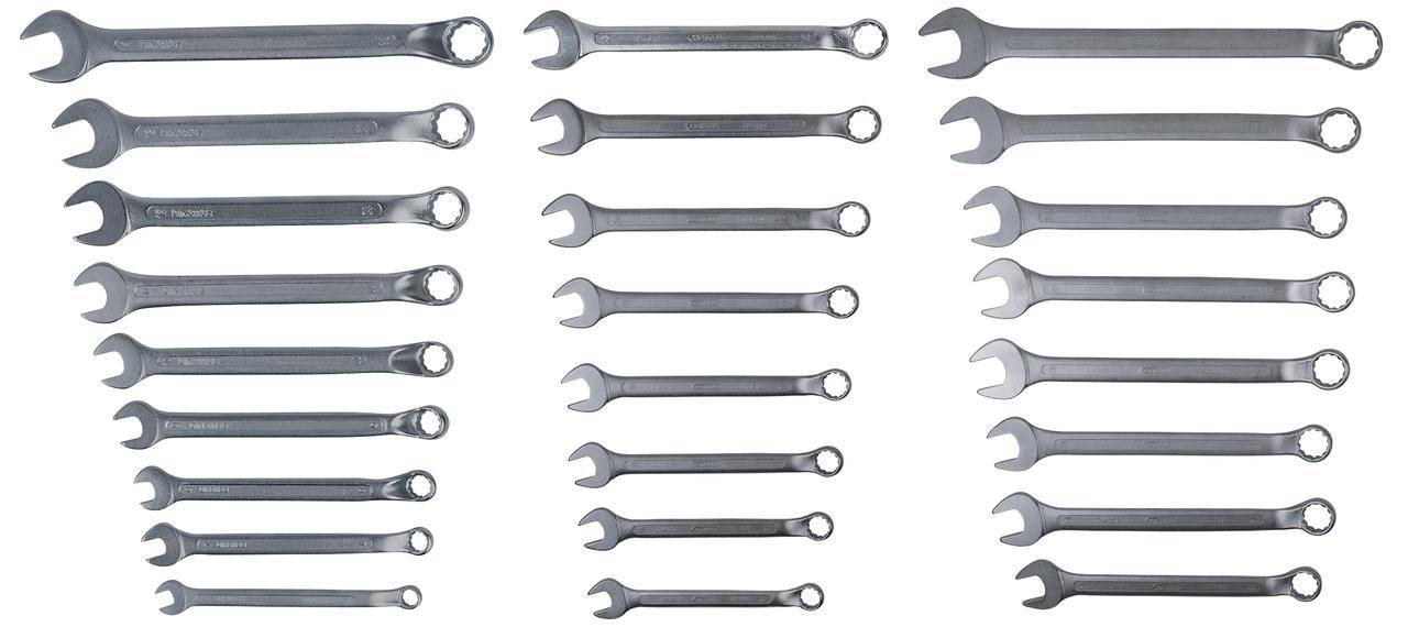 KS TOOLS Ringmaulschlüssel-Satz, 25-tlg gekröpft, 6-32mm