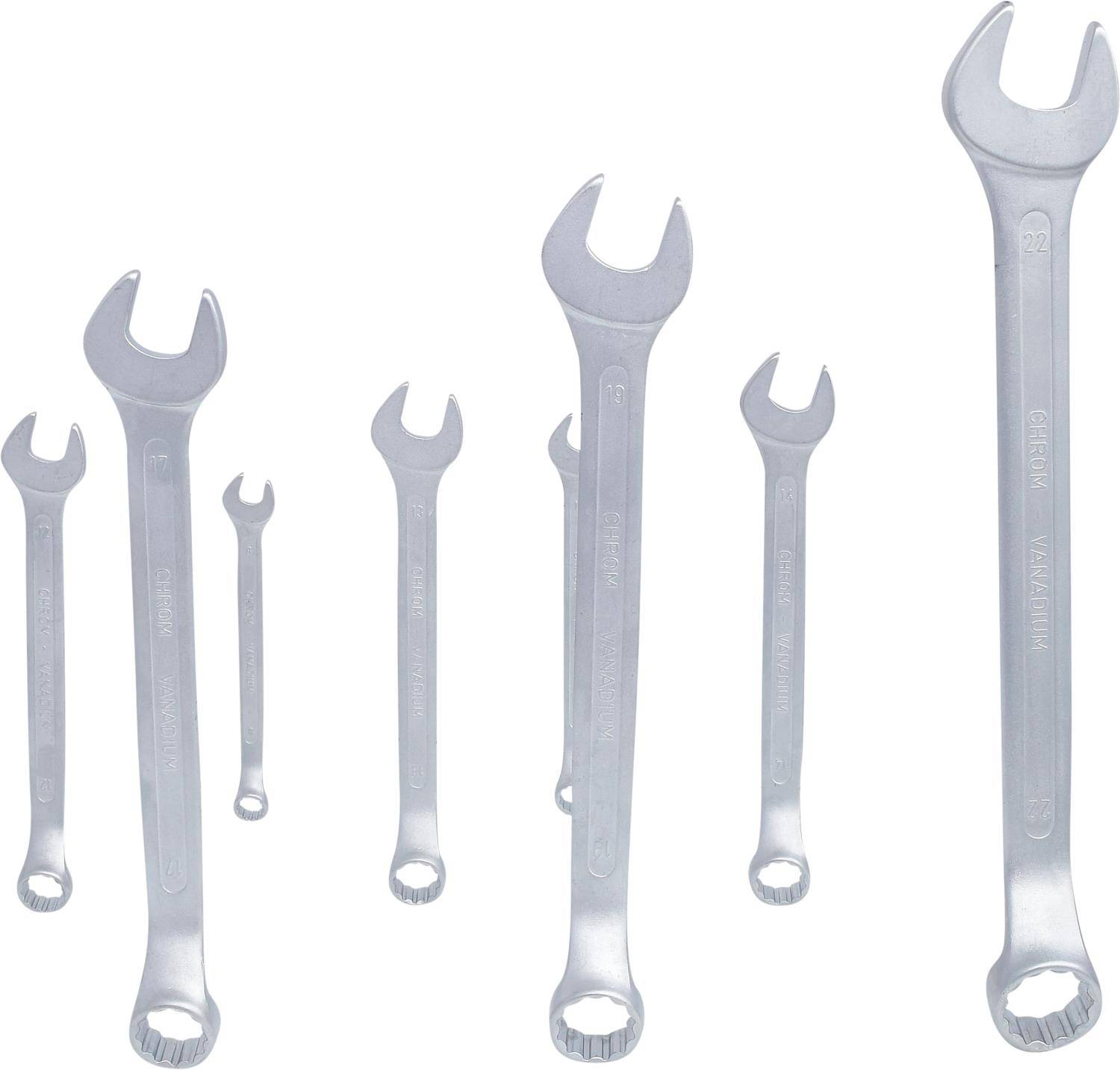KS TOOLS Ringmaulschlssel-Satz, 8-tlg gekrpft, 8-22mm