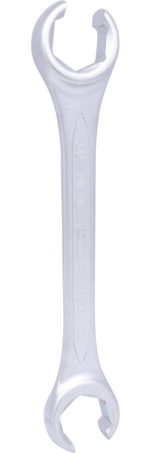 KS TOOLS Offener Doppel-Ringschlssel, abgewinkelt, 30x32mm