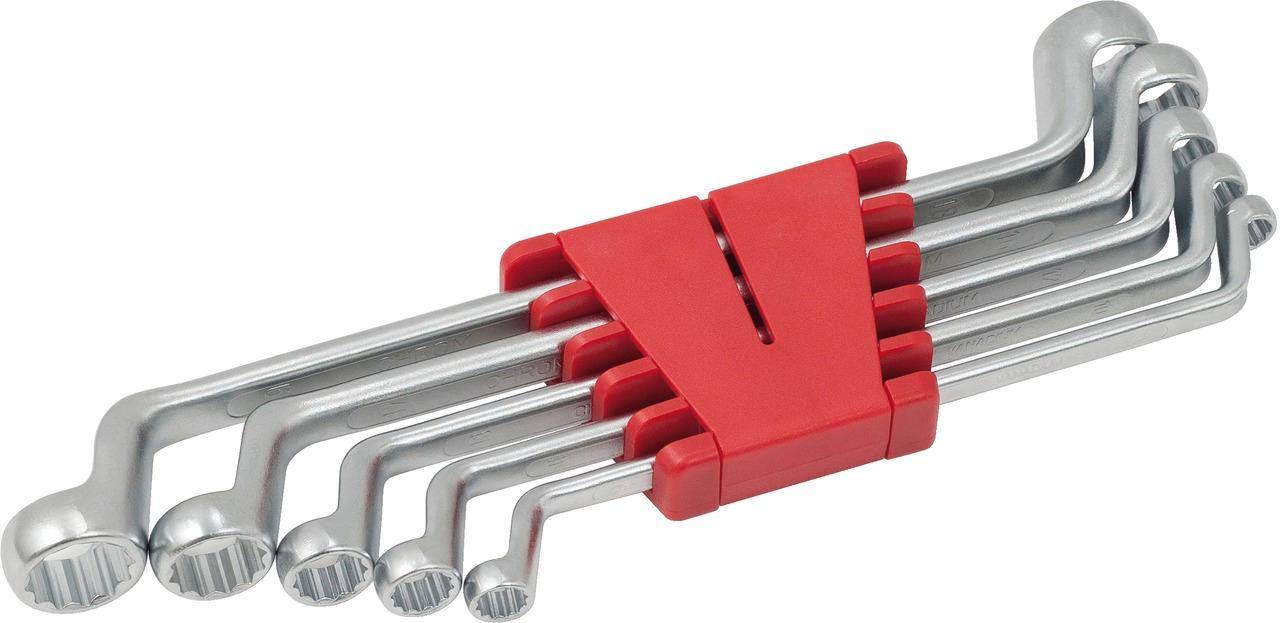 KS TOOLS Doppel-Ringschlssel Satz, gekrpft, 5-tlg 8-19mm