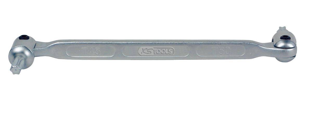KS TOOLS Torx-Doppel-Gelenkschlssel, T15xT20