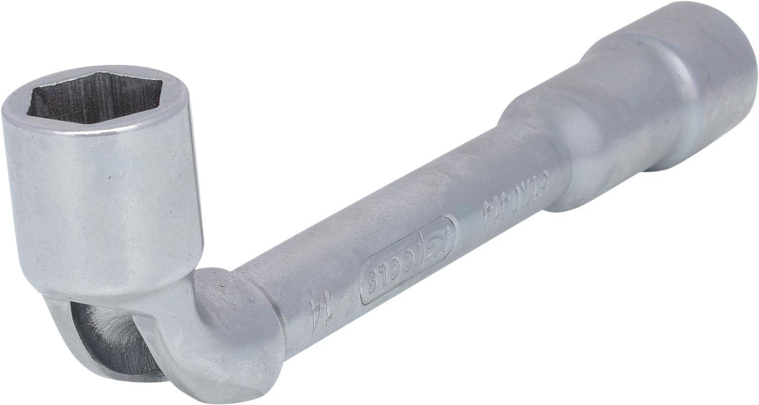 KS TOOLS ULTIMATEplus Doppel-Steckschlssel mit Bohrung, 14mm