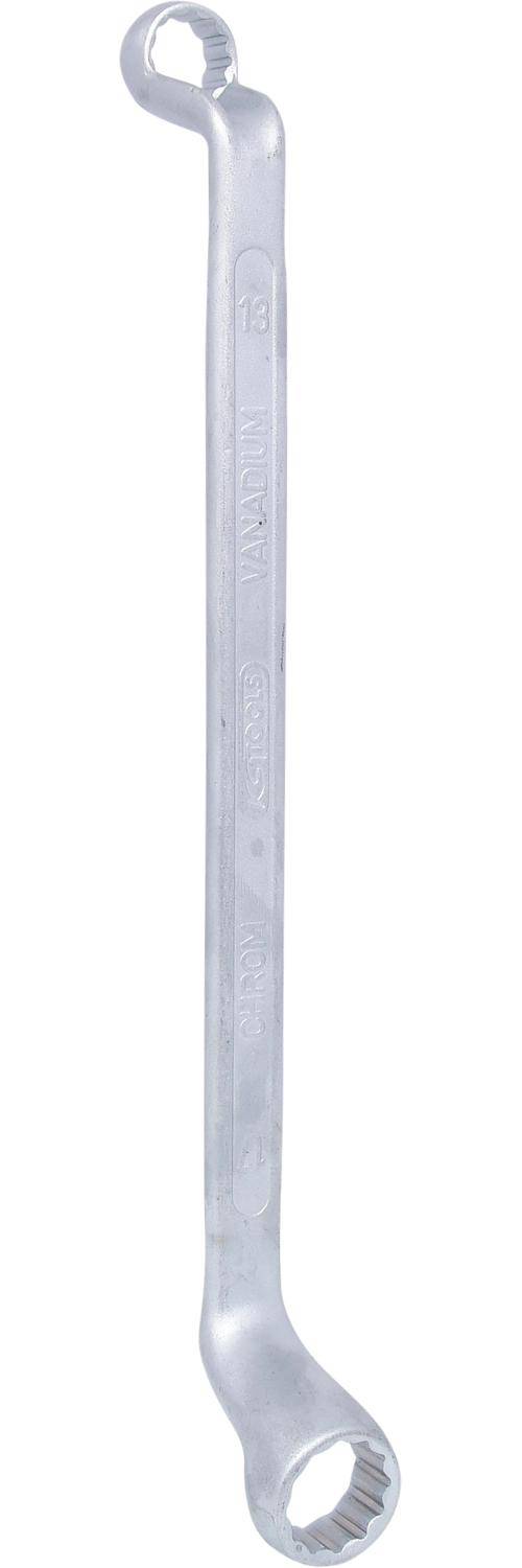 KS TOOLS Doppel-Ringschlüssel, gekröpft, 13x17mm