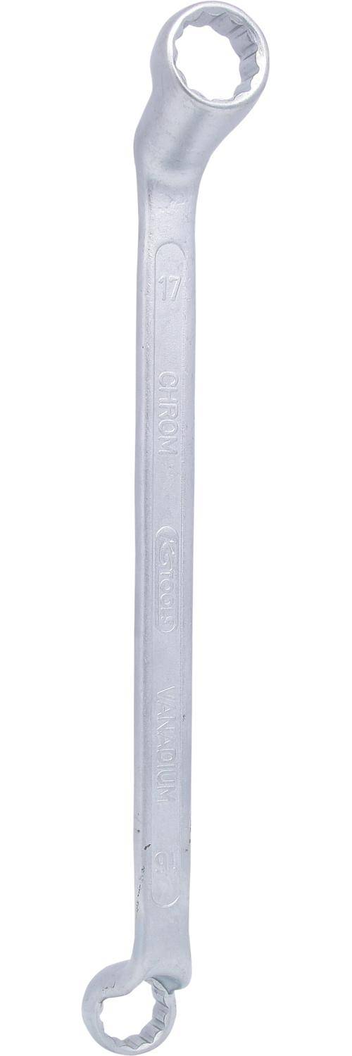 KS TOOLS Doppel-Ringschlüssel, gekröpft, 16x17mm