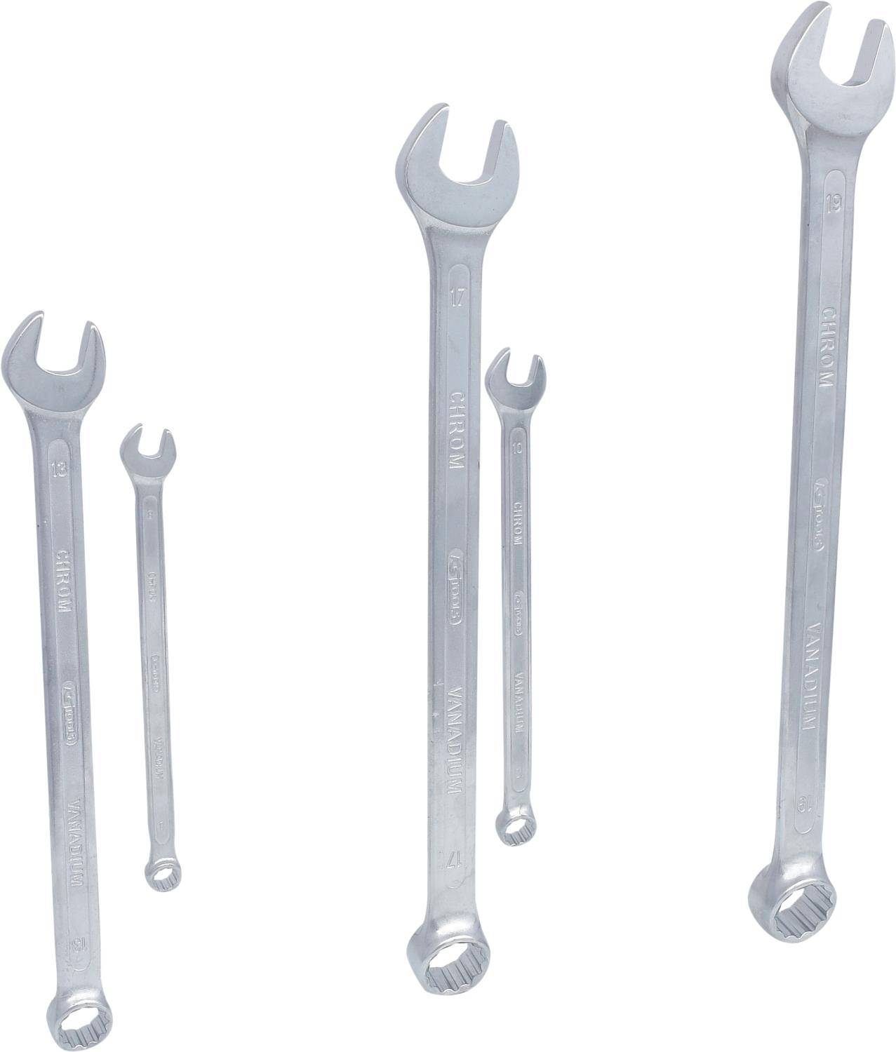 KS TOOLS Ringmaulschlssel-Satz, extra lang, 5-tlg 8-19mm
