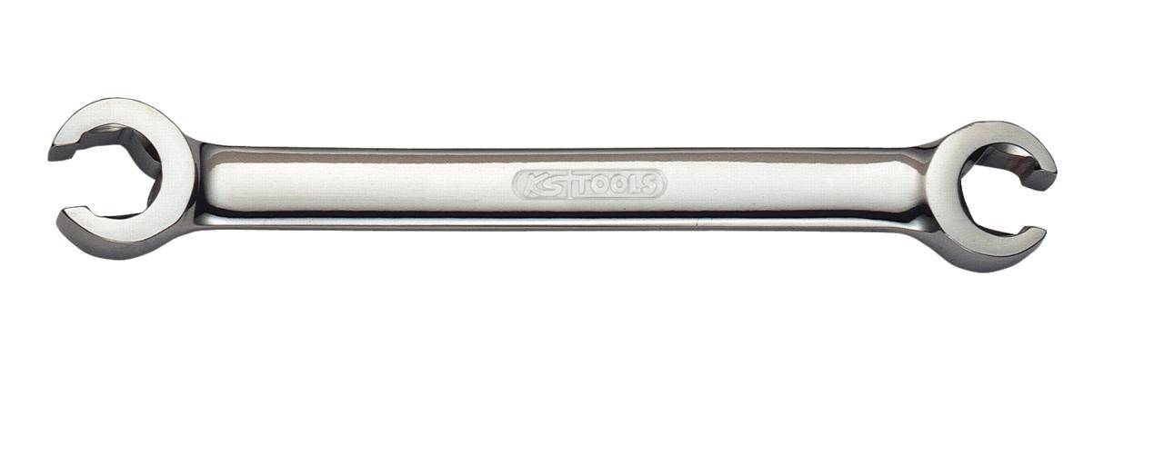 KS TOOLS CHROMEplus Offener Doppel-Ringschlssel, abgewinkelt, 6x8mm