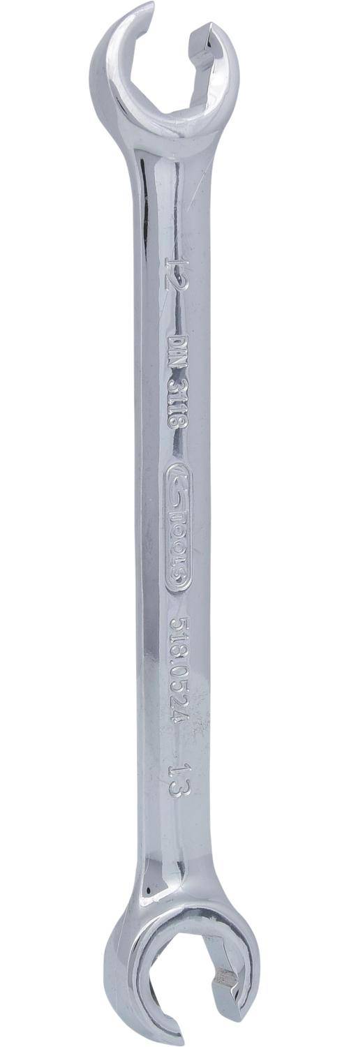 KS TOOLS CHROMEplus Offener Doppel-Ringschlssel, abgewinkelt, 12x13mm
