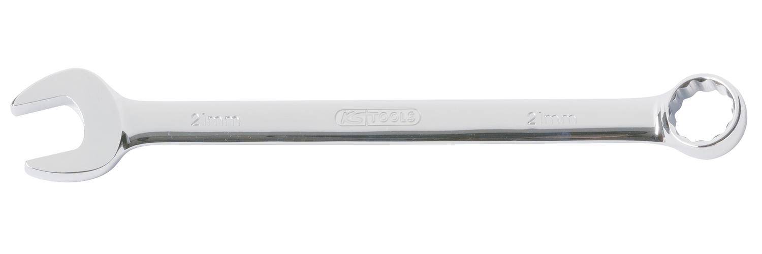 KS TOOLS CHROMEplus Ringmaulschlüssel, abgewinkelt, 14mm