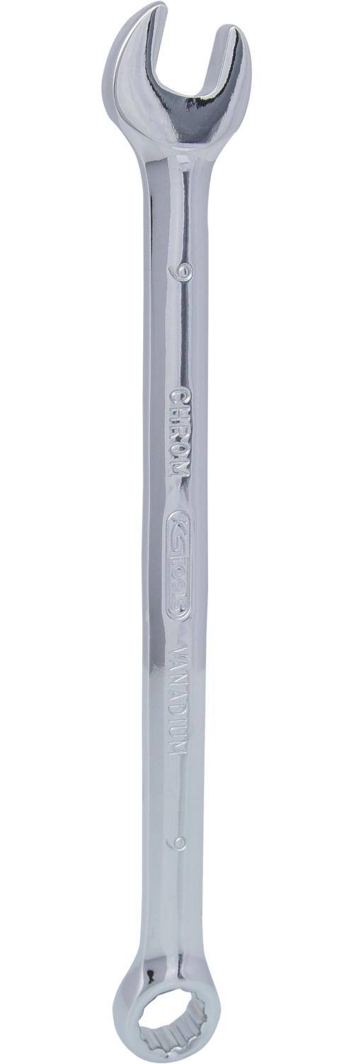 KS TOOLS CHROMEplus Ringmaulschlssel, abgewinkelt, 9mm