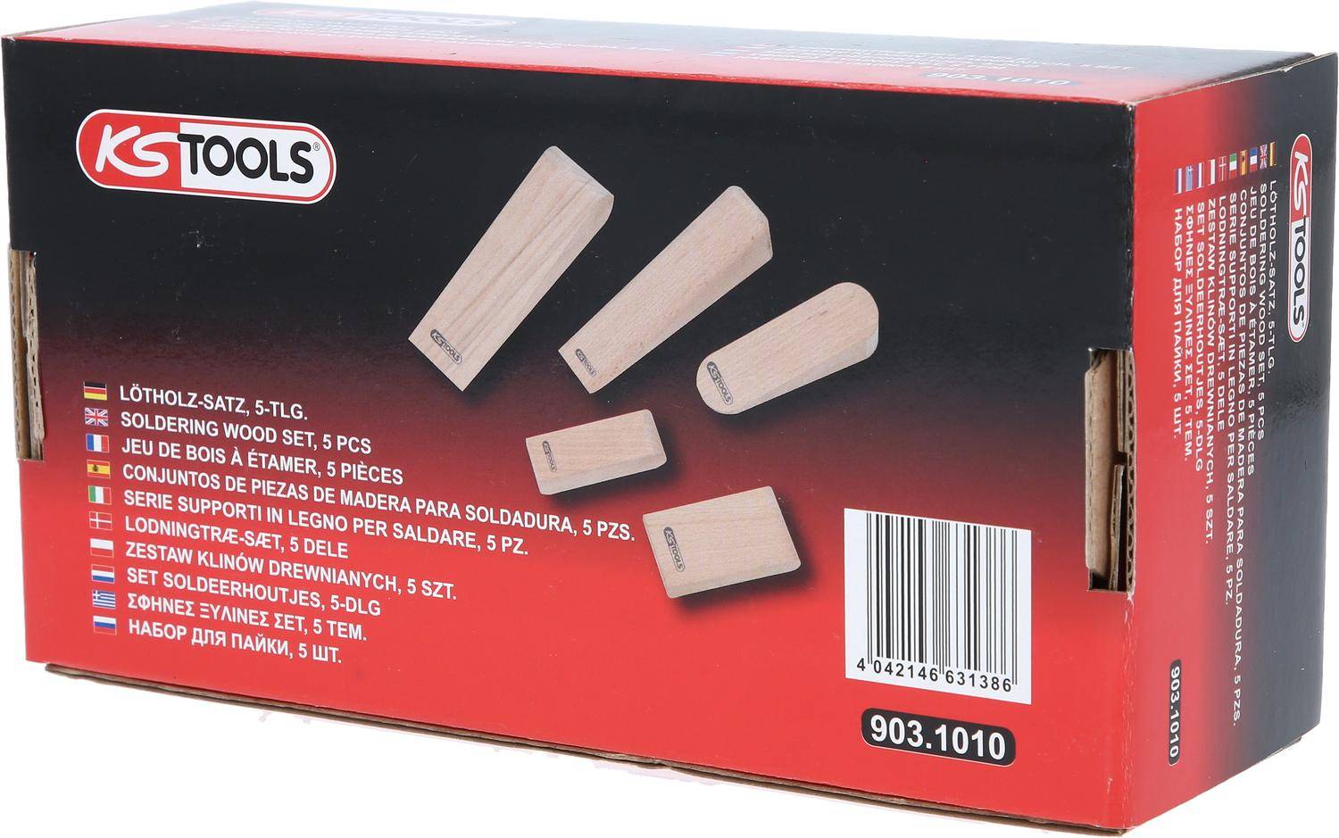 KS TOOLS Ltholz-Satz, 5-tlg