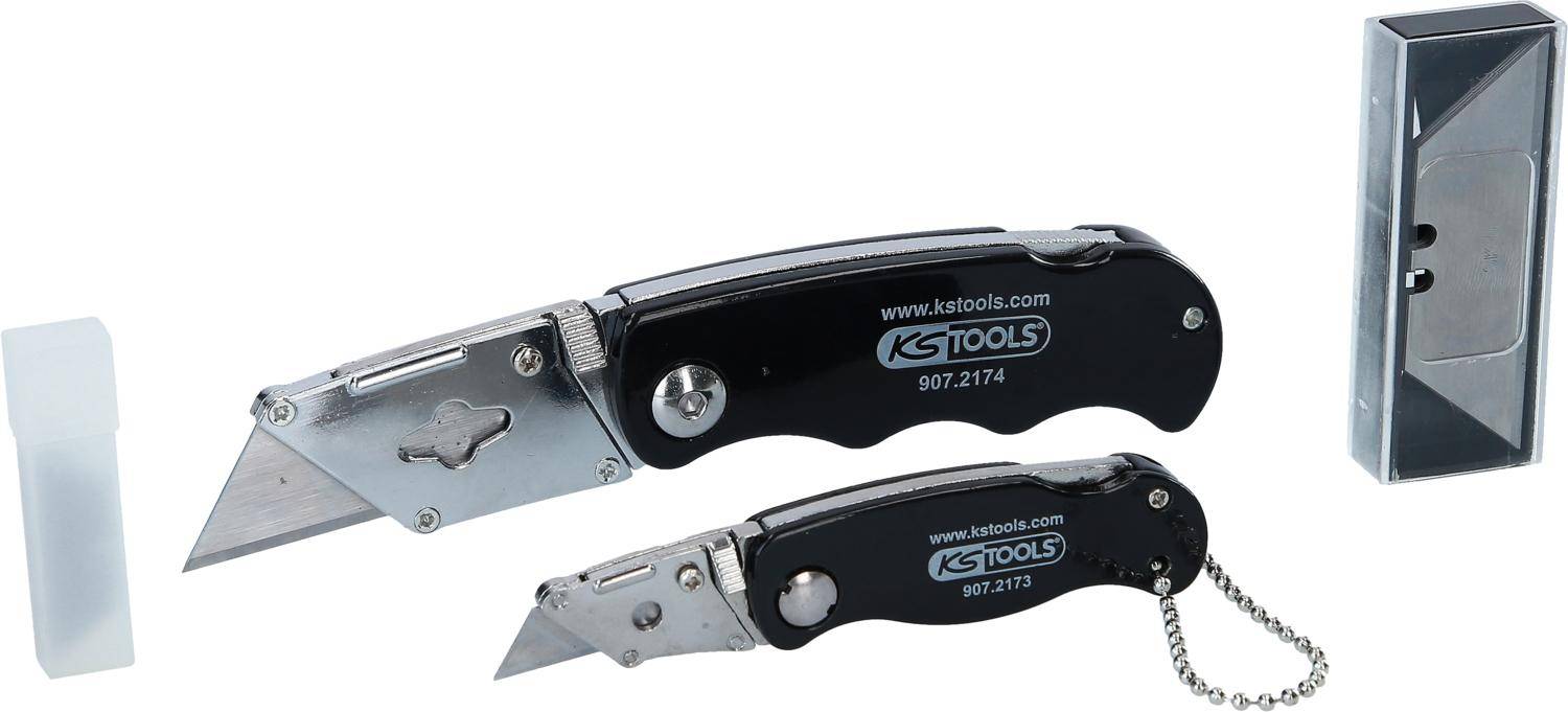 KS TOOLS Klappmesser-Satz, 2-tlg