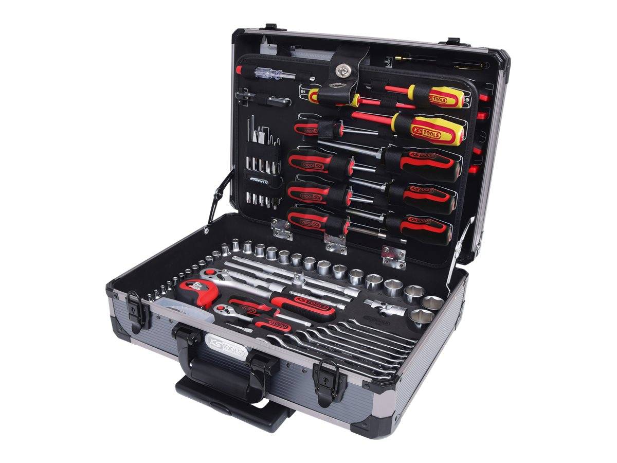 KS TOOLS Universal - Werkzeugset - 130 Stücke - 1/4" - 1/2" - in Koffer