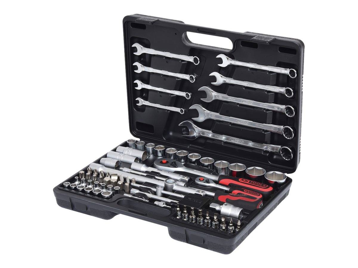 KS TOOLS - Knarre - 82 Stücke - 1/4"", 1/2""
