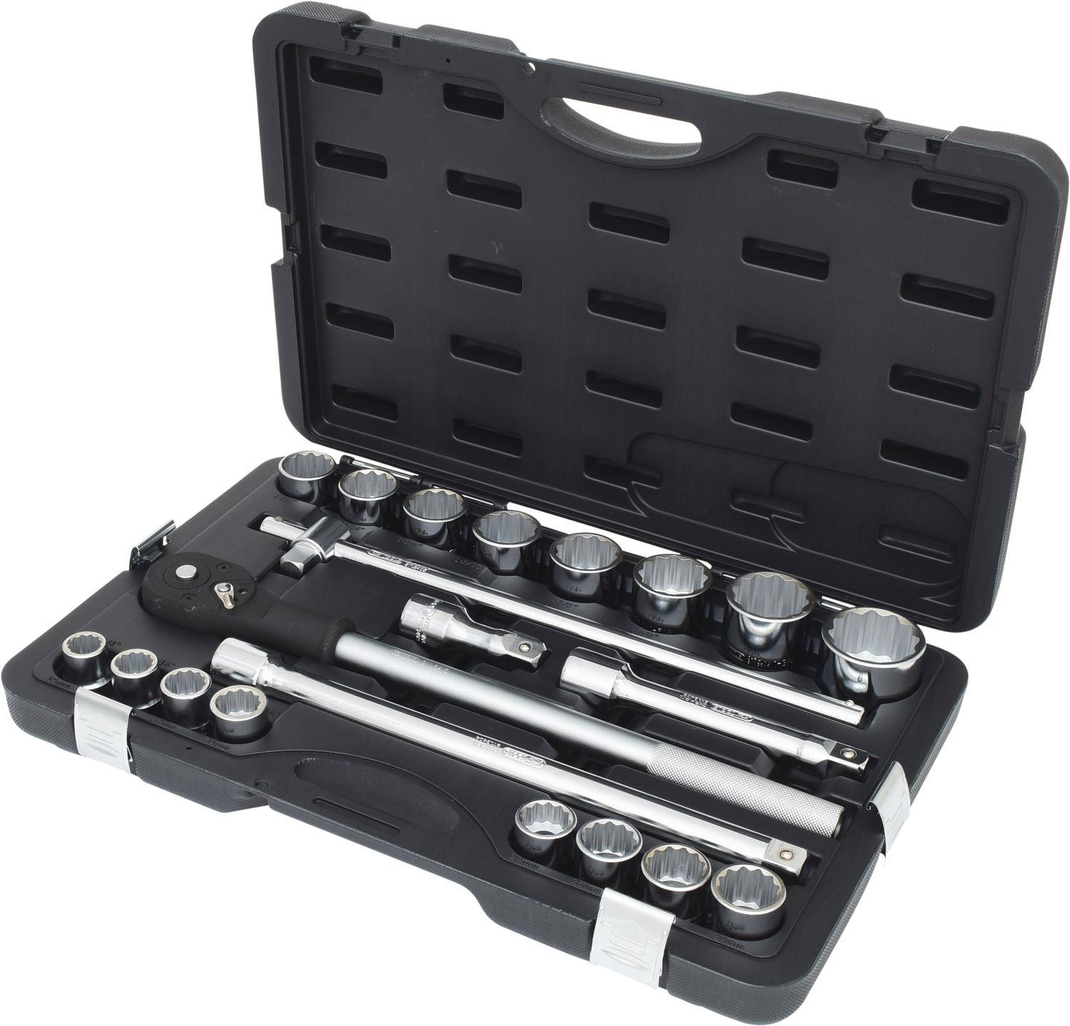 KS TOOLS 3/4" Steckschlssel-Satz, 21-tlg 12-kant