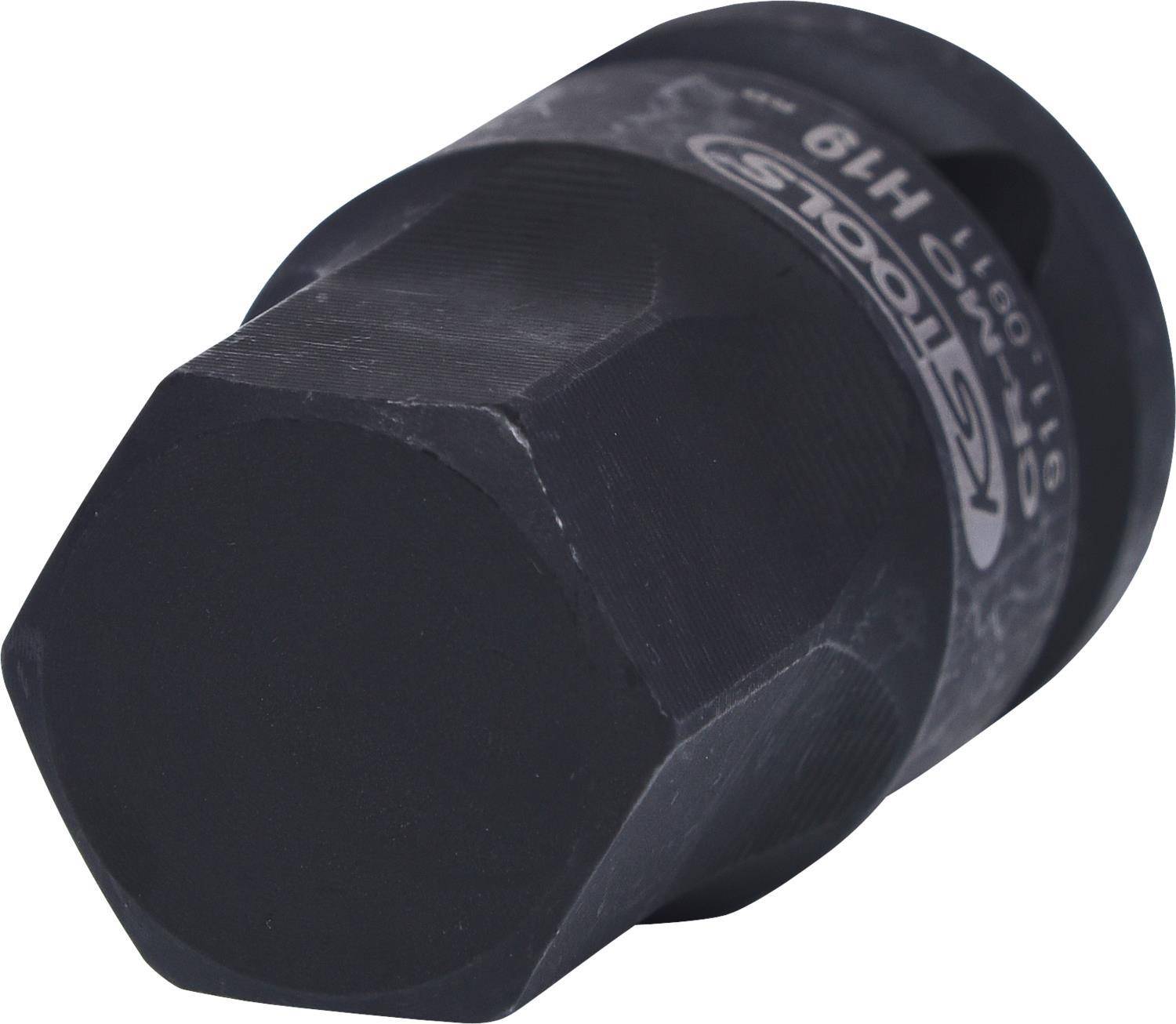 KS TOOLS 1/2'' Kraft-Bit-Stecknuss Innensechskant, kurz, 19 mm (911.0911)