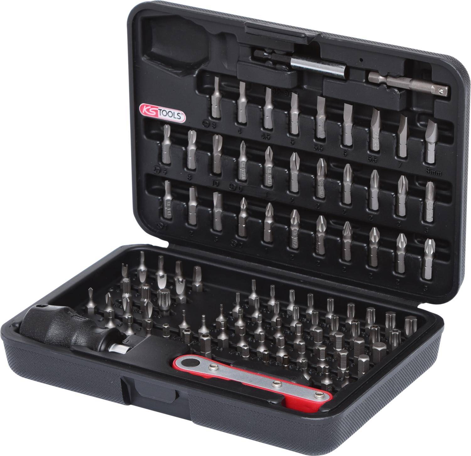 KS TOOLS 1/4" Bit-Satz, 99-tlg