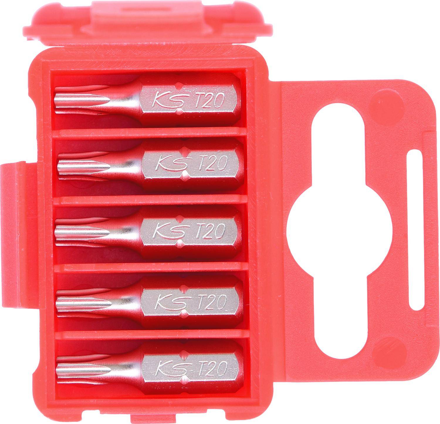 KS TOOLS 1/4" Bit Torx, 25mm, T20, 5er Pack