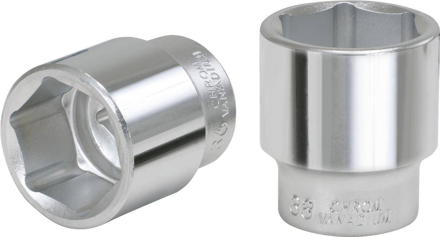 KS TOOLS Werkzeuge-Maschinen GmbH 3/4'' Sechskant-Stecknuss, kurz, 22mm (911.3422)