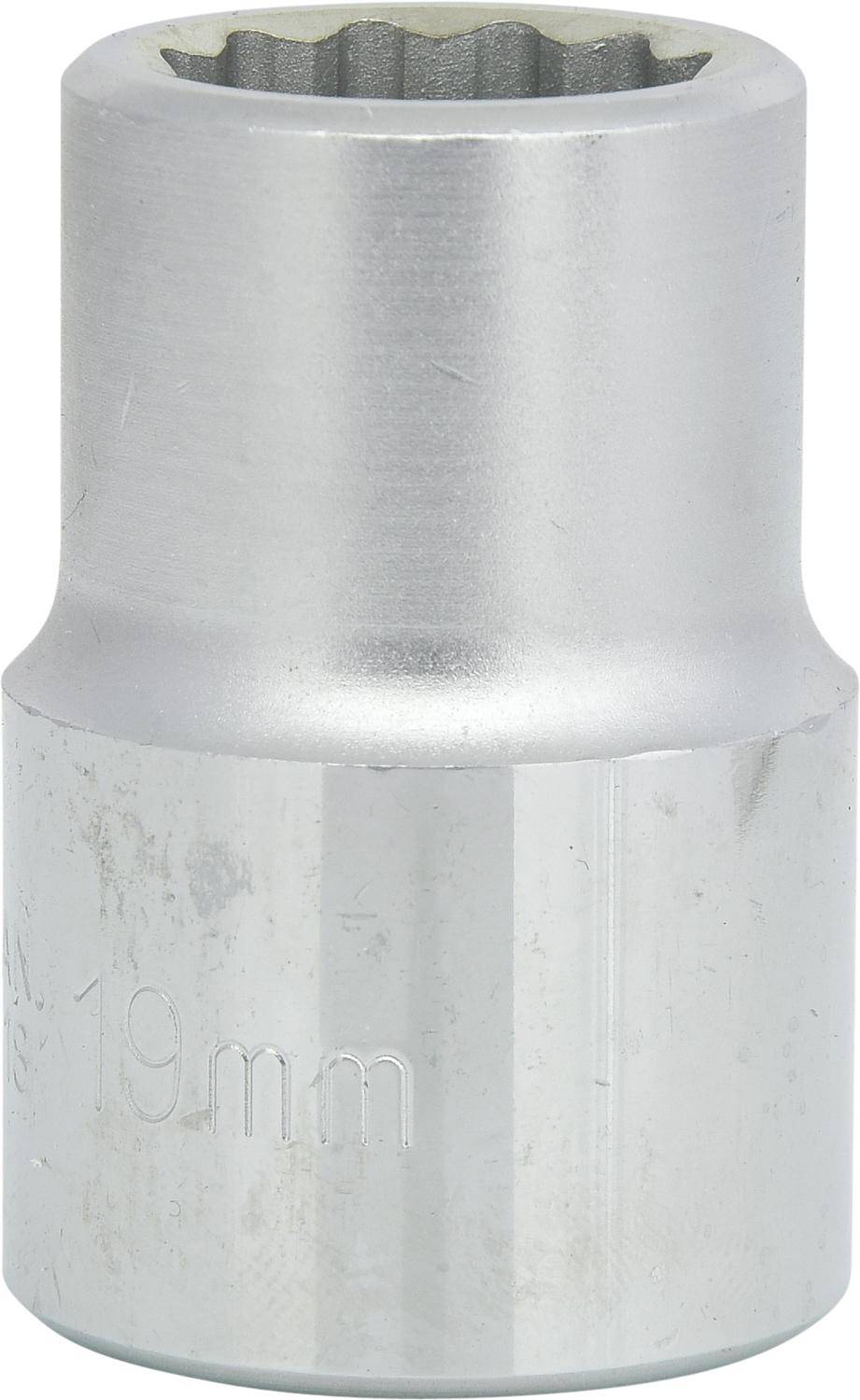 KS TOOLS 3/4" 12-kant-Stecknuss, kurz, 19 mm